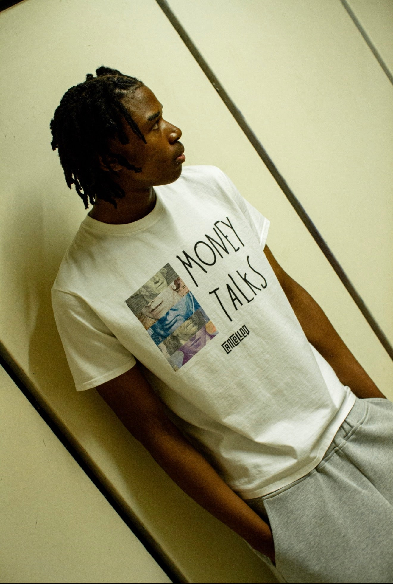Money Talks T-Shirt White