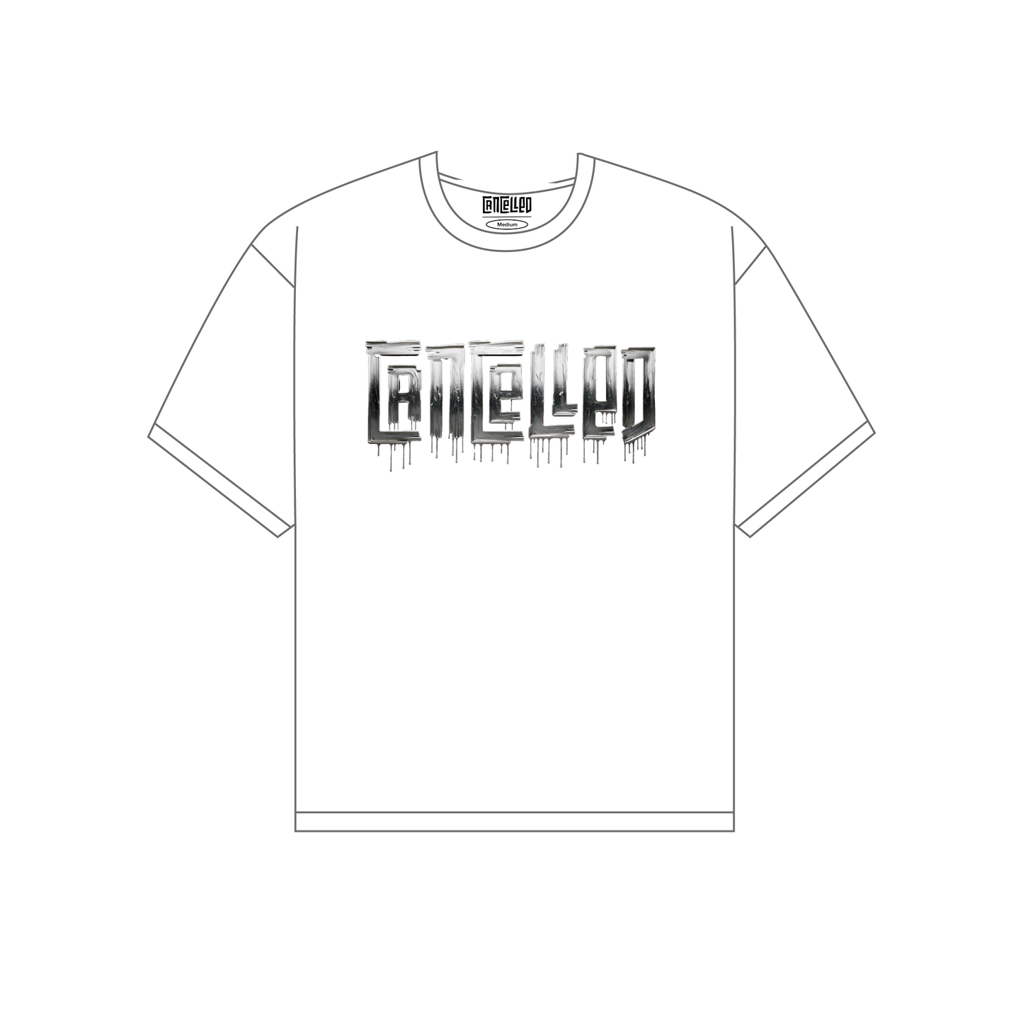 Chrome Logo T-Shirt White