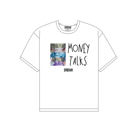 Money Talks T-Shirt White